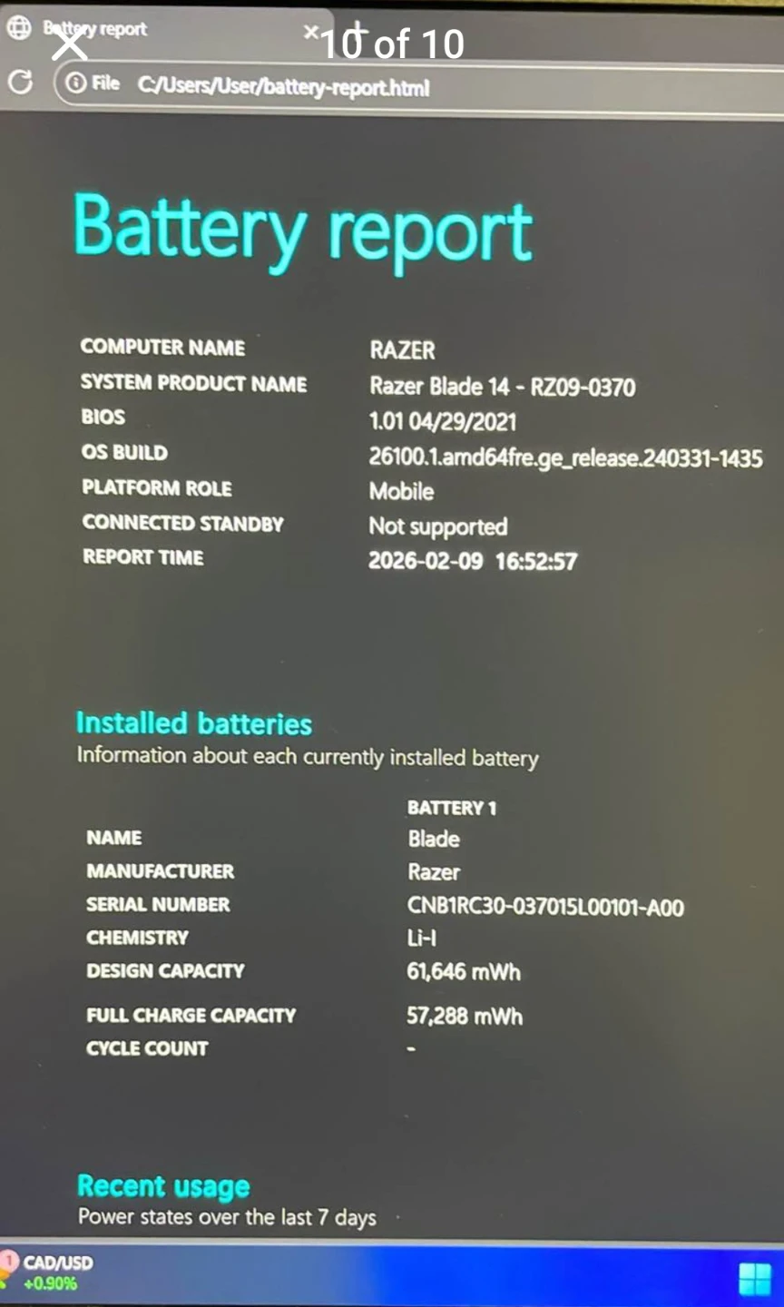 2021 Razer Blade 14 Ryzen 9 RTX 3070 Gaming Laptop - photo 4
