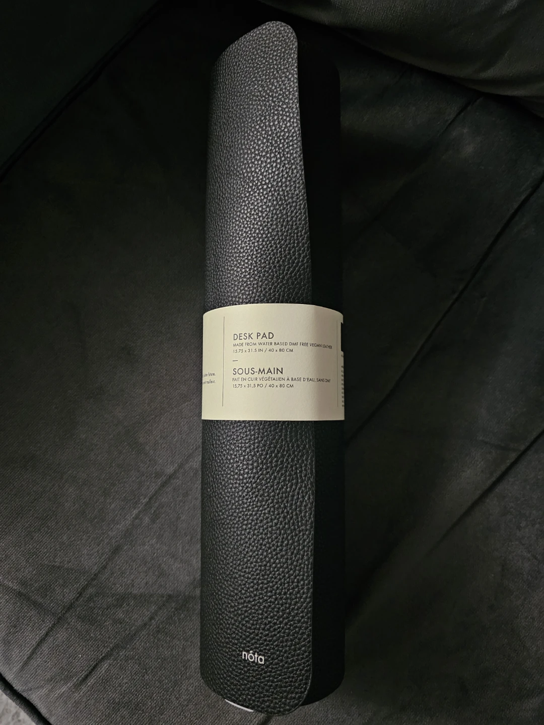 nóta Desk Pad, Black 🌱 - photo 3