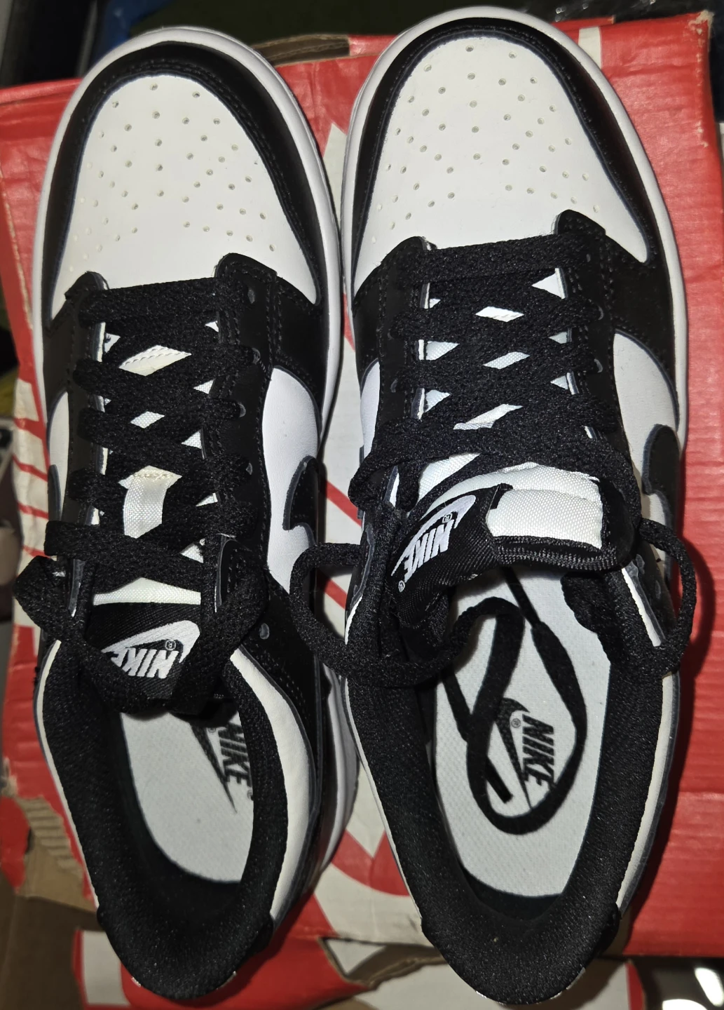 Nike Panda Dunk Low Black White Sneakers