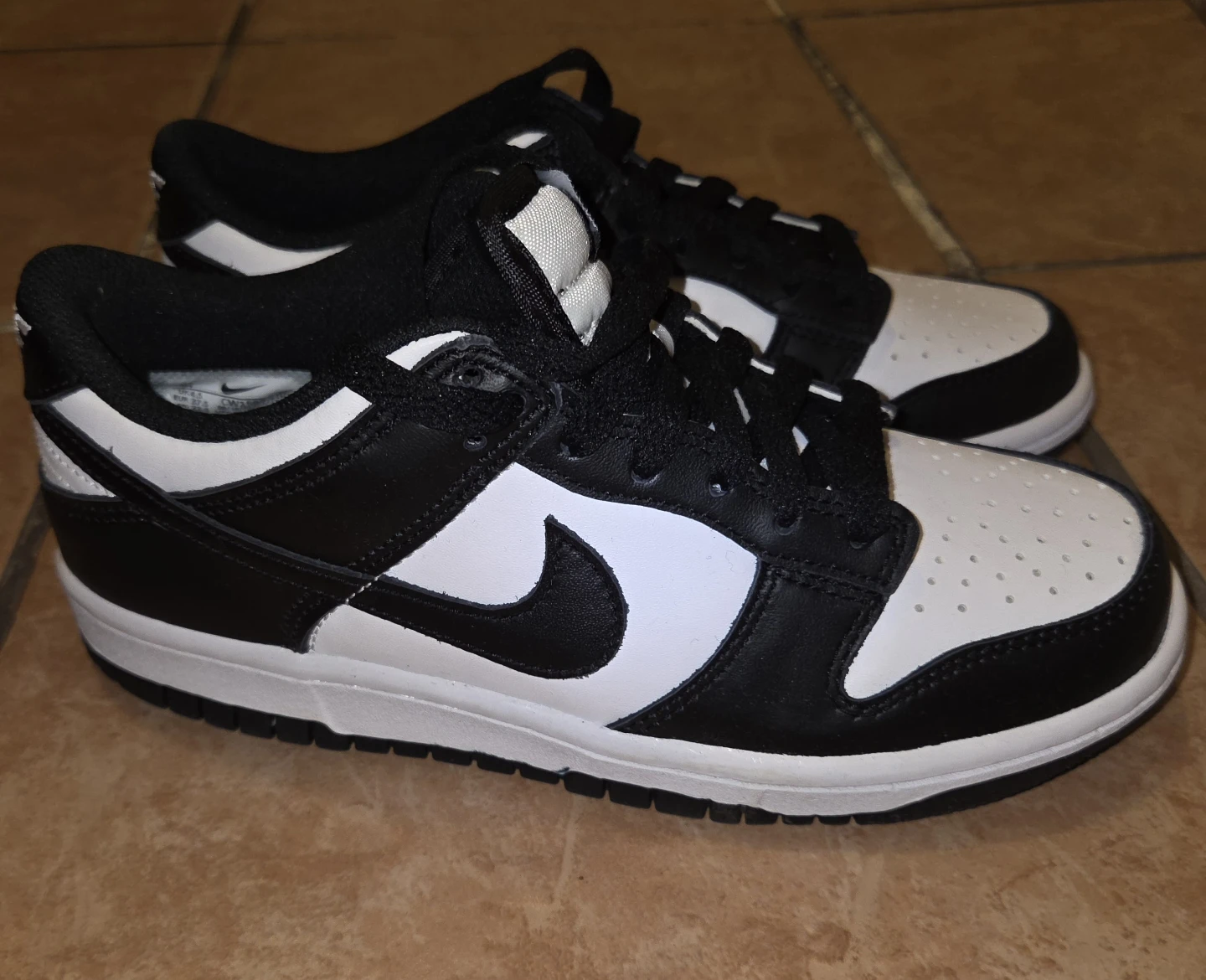 Nike Panda Dunk Low Black White Sneakers - photo 2