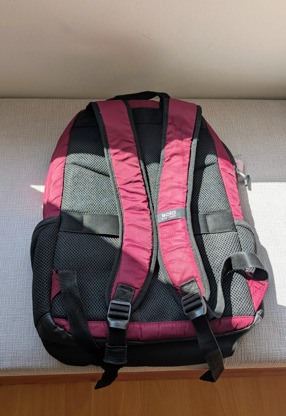 Solo New York Backpack - Burgundy - photo 2