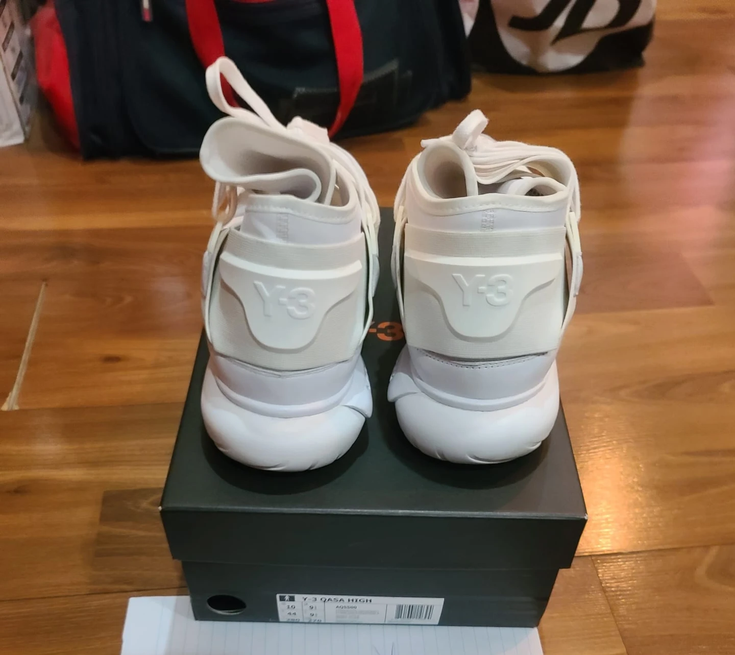 Y-3 Qasa High Sneakers White - photo 3