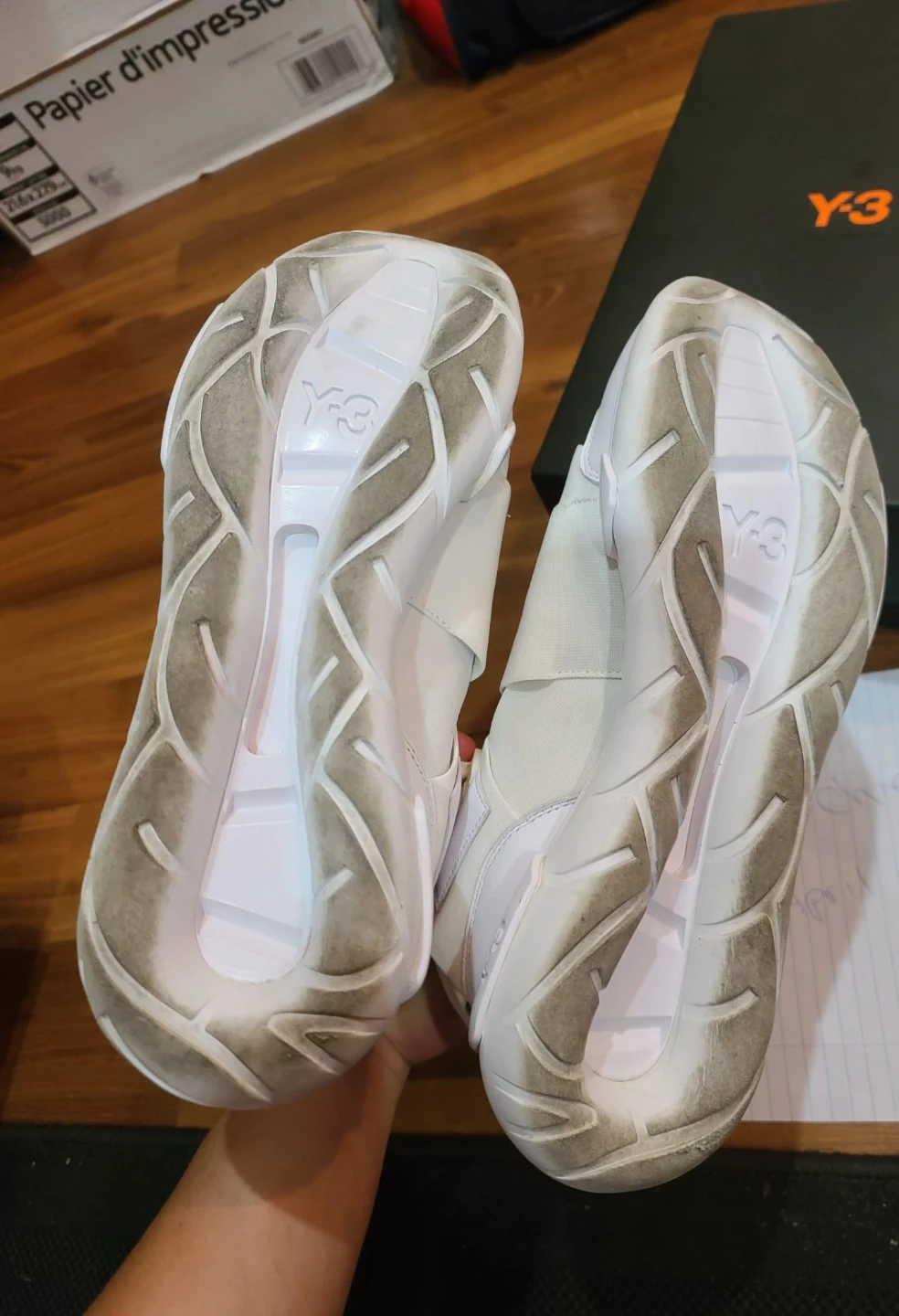 Y-3 Qasa High Sneakers White - photo 4