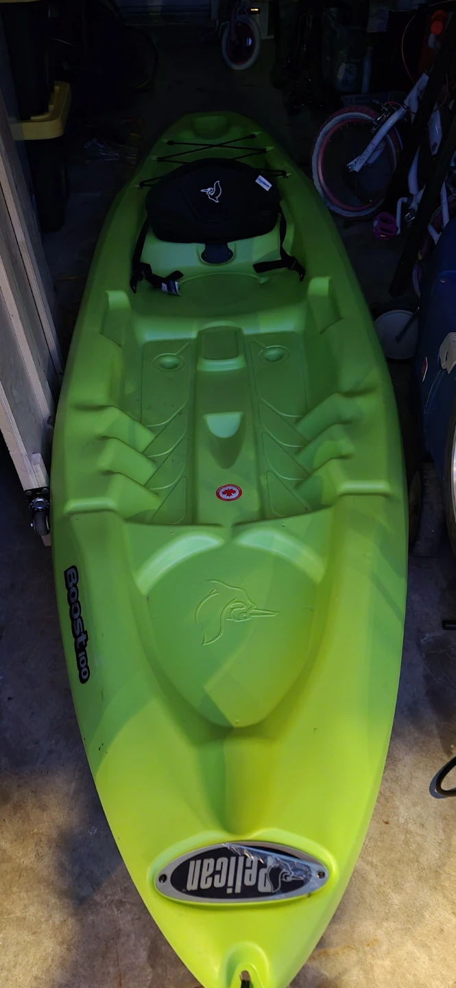 Pelican "Boost 100" Kayak - Bright Green - photo 5