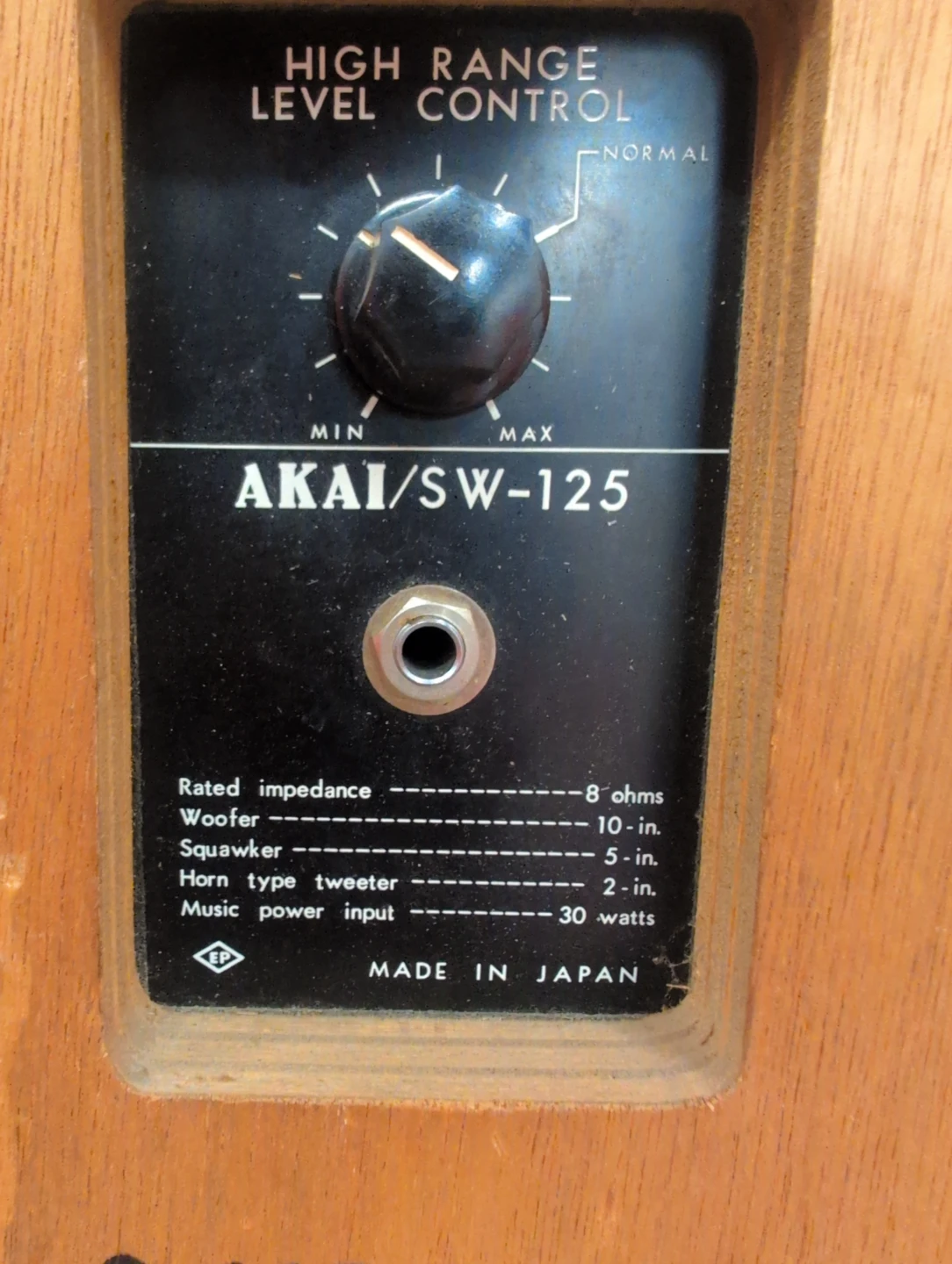 AKAI SW-125 Speakers (Pair) - photo 5