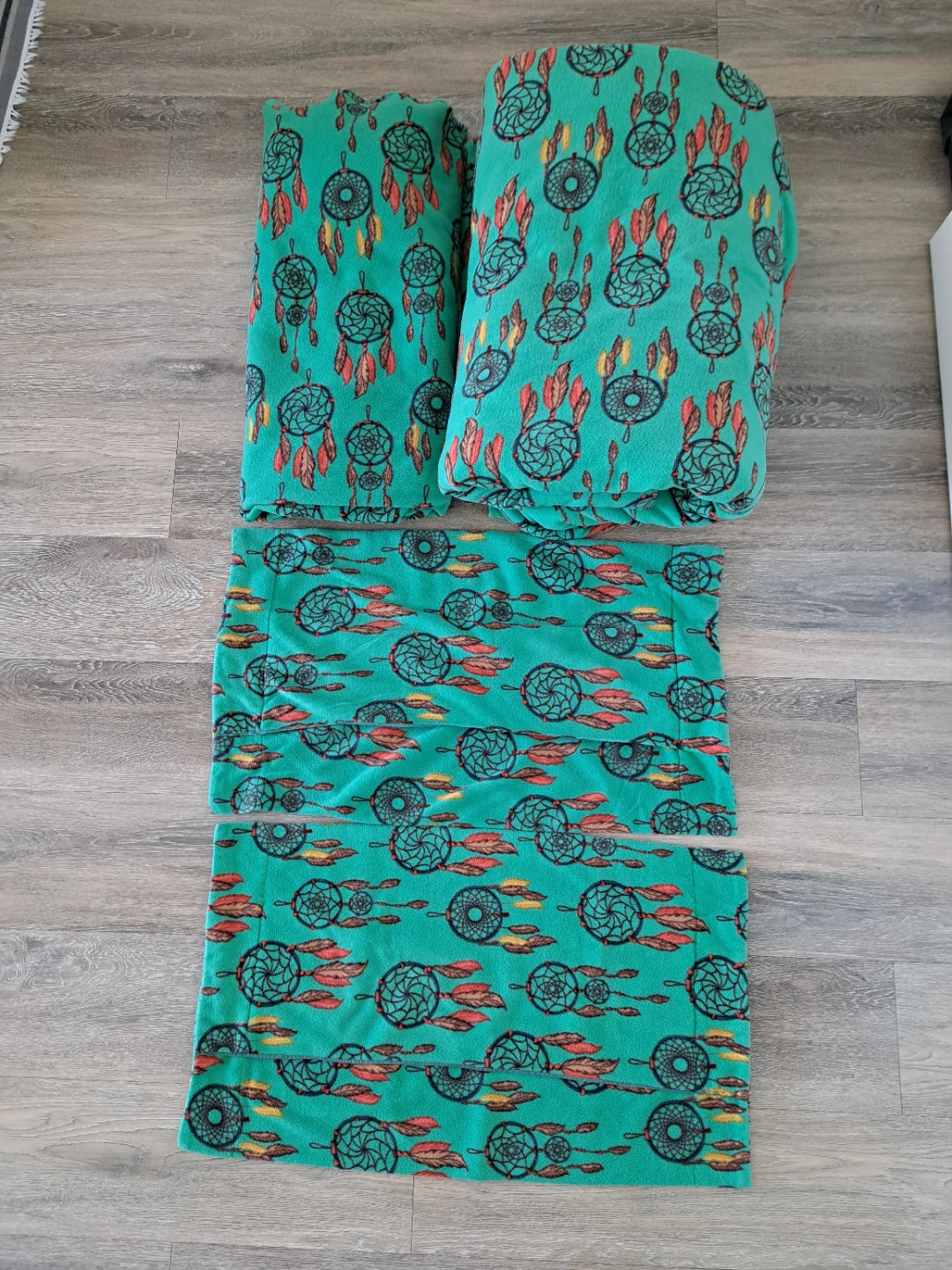 Conjunto de forro polar para cama de atrapa sueños. - photo 5