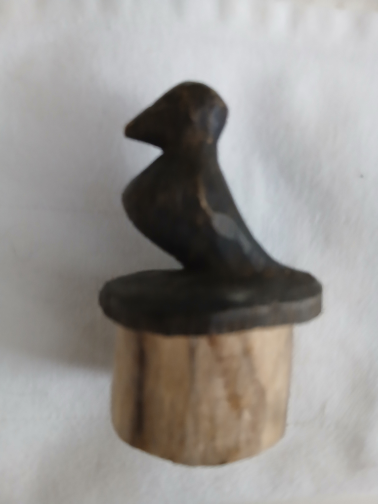 Handmade Bamboo Tube with Wooden Bird Stopper - photo 4