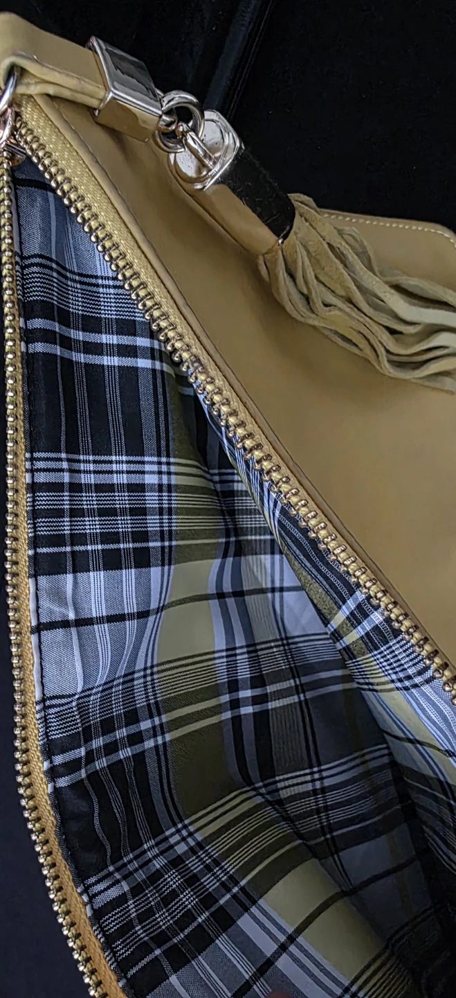 Yellow Clutch with Tassel Detail - photo 2