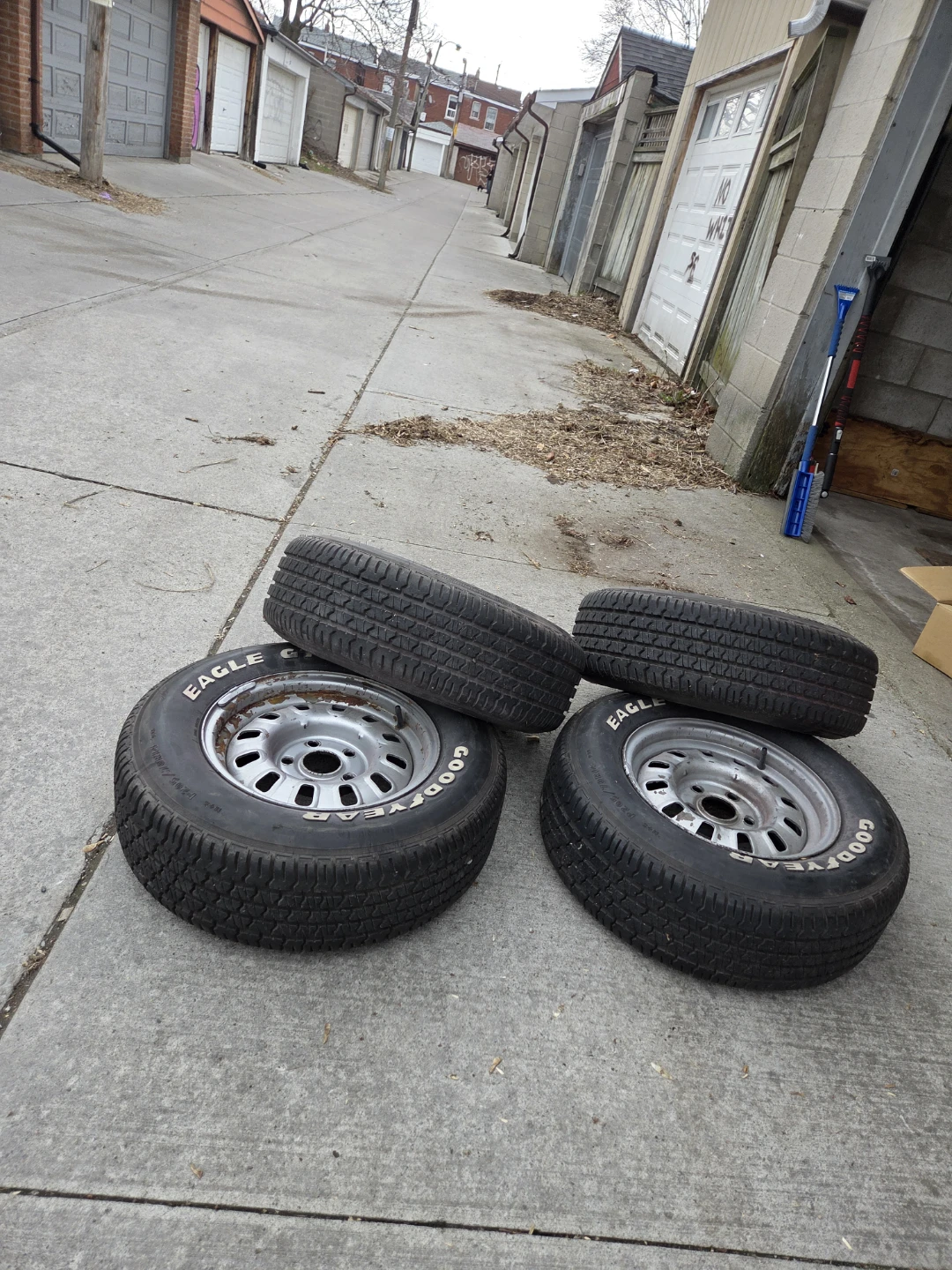 1968 mustang tires with Rims - Set of 4 - photo 2