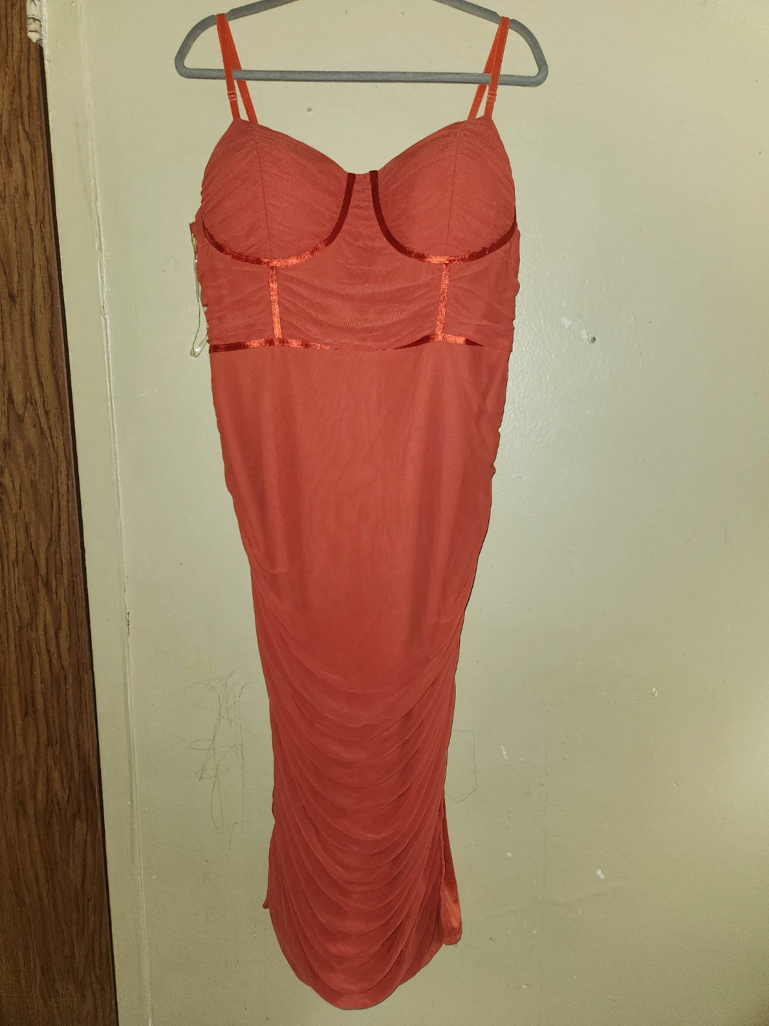 Fashion nova ruched dress size 3x
