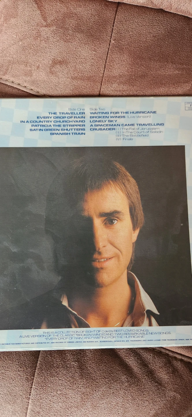 Chris de Burgh Best Moves Vinyl Record - photo 2
