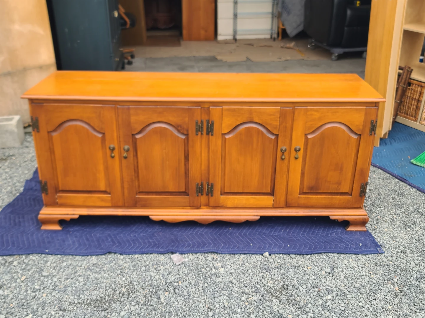 Wood Sideboard Cabinet