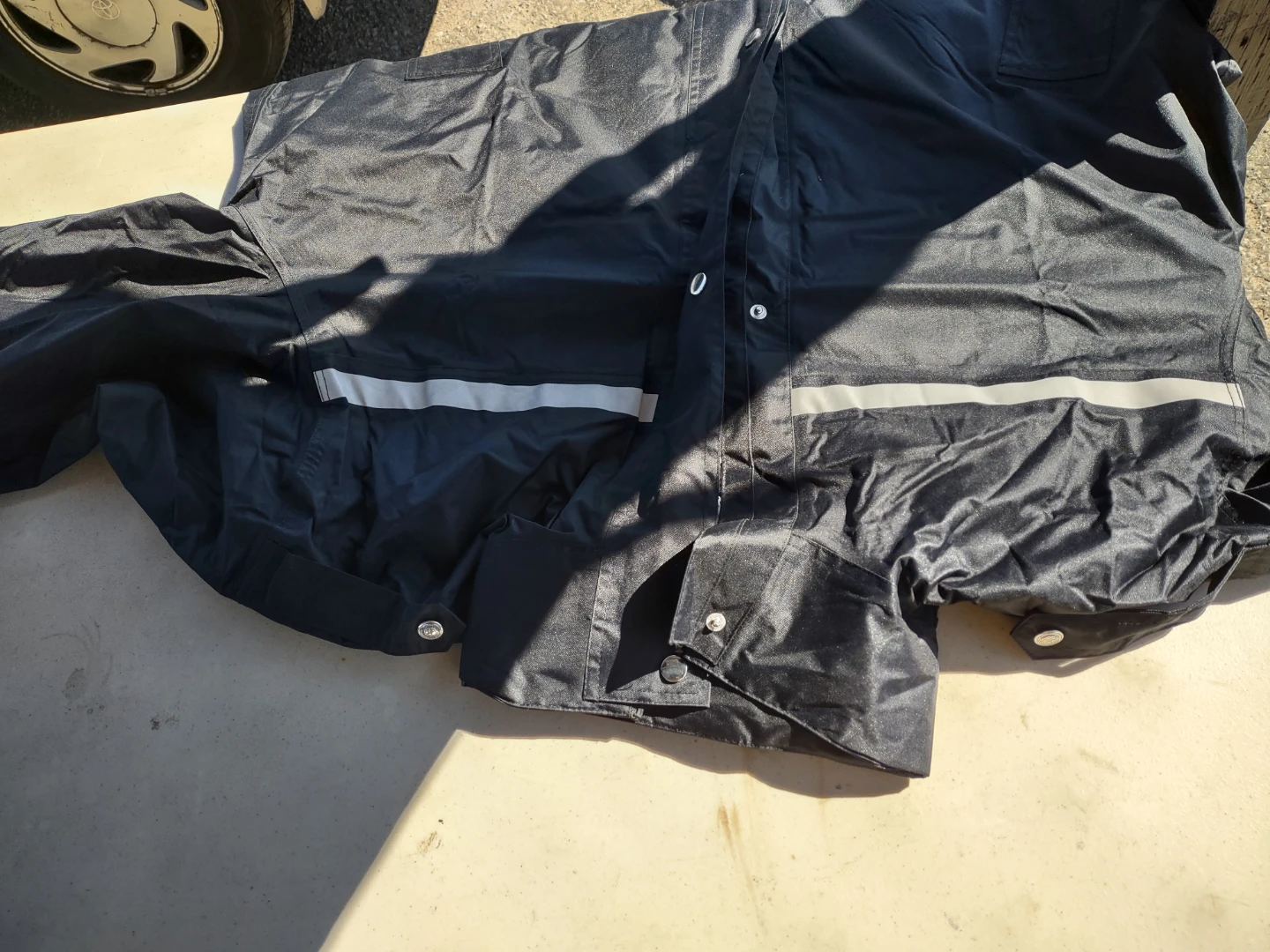 Black 3XL Waterproof Jacket