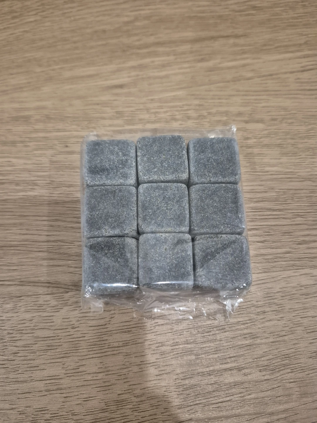 Set of 9 Grey Whiskey Stones