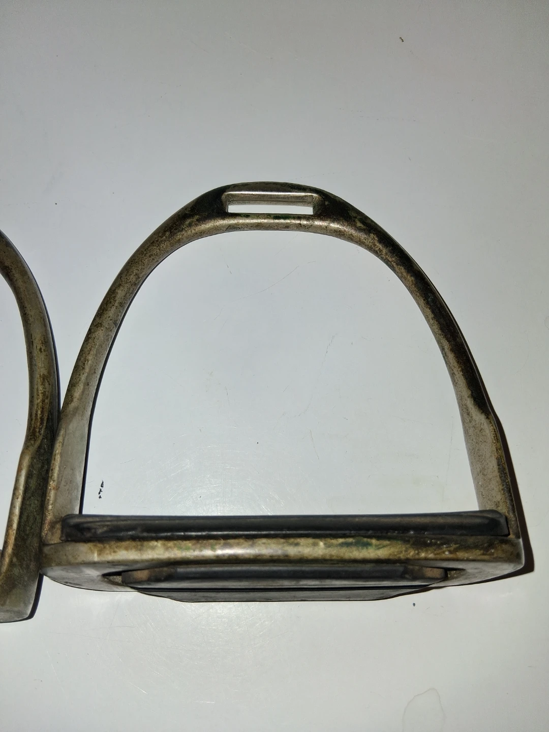 Vintage English-style Horse Stirrups - photo 5