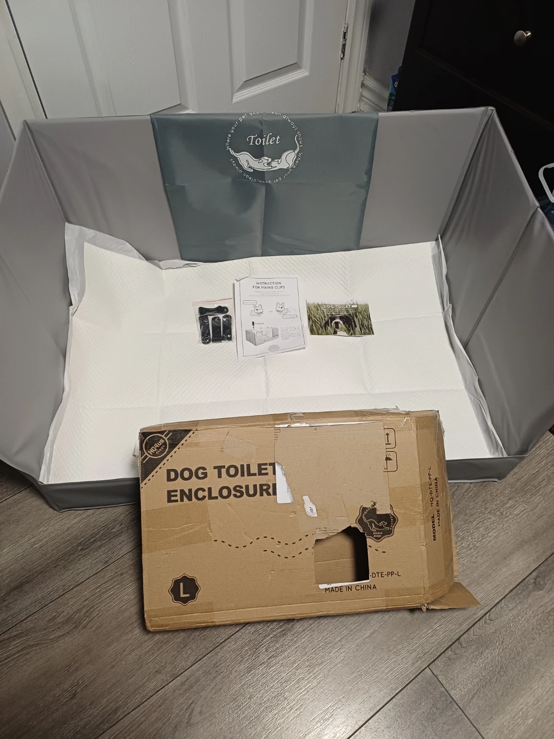 Dog Litter Box with High Walls - Large - photo 2