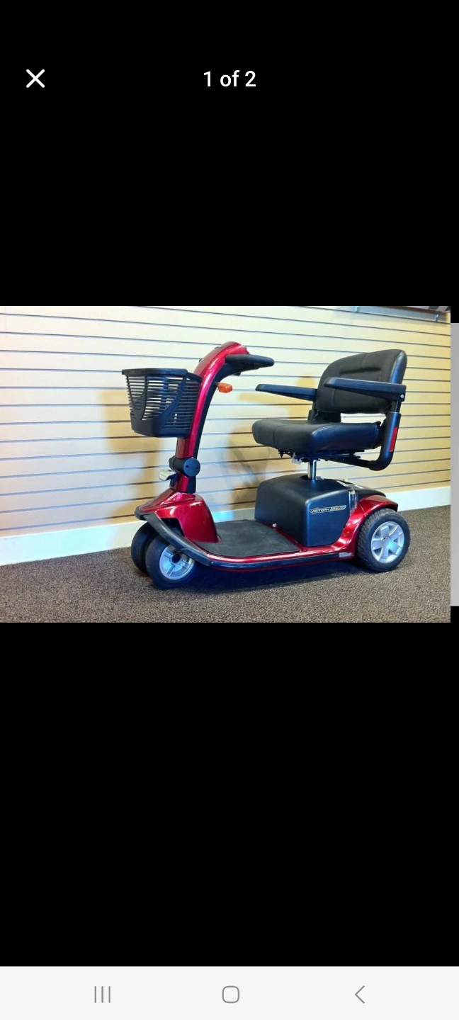 Pride Mobility Go-Go Ultra X 4-Wheel Mobility Scooter - Red - photo 2