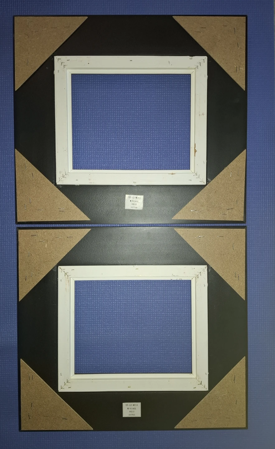 Pair of Wood & Gold Gallery Frames - photo 2