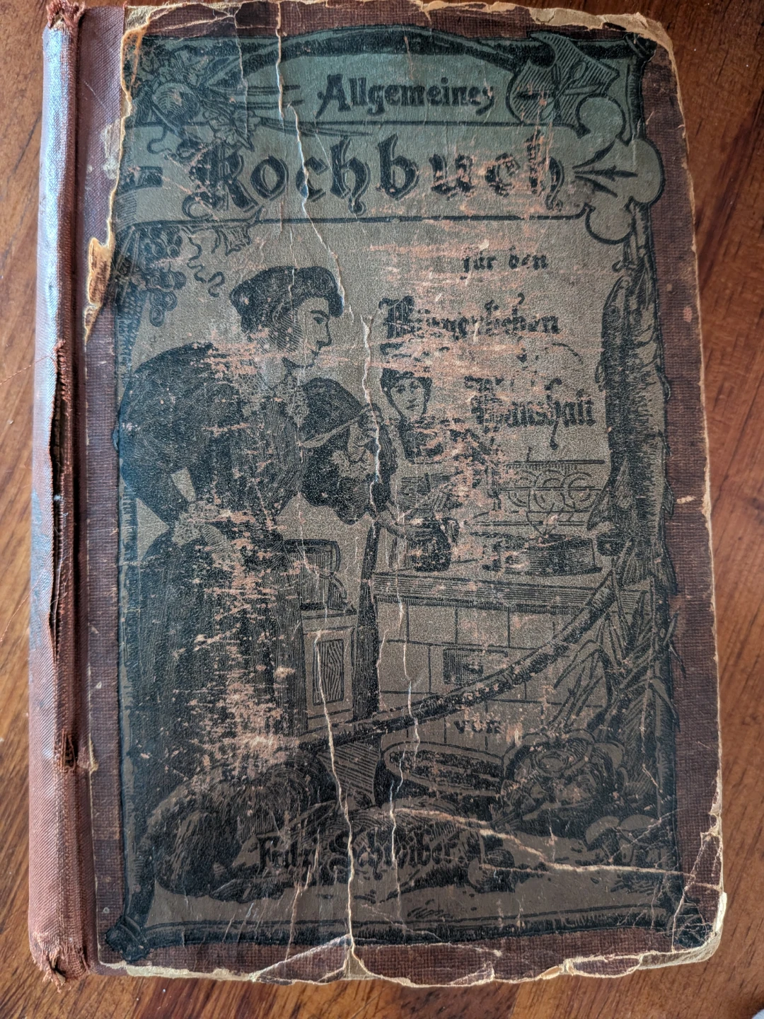Allgemeines Koch-Buch by Fritzi Schreiber collectible book - photo 2