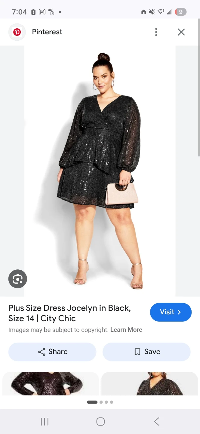 City Chic Jocelyn Sequin Dress - photo 4