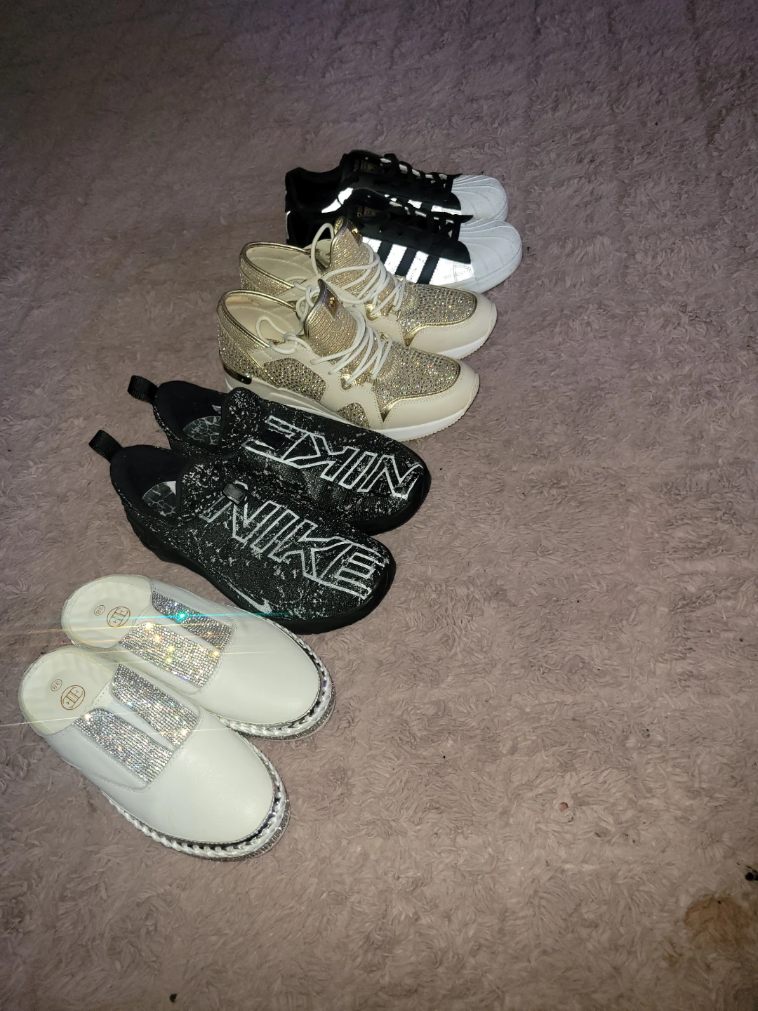 Assorted Women's Shoes - Nike, Adidas, and More