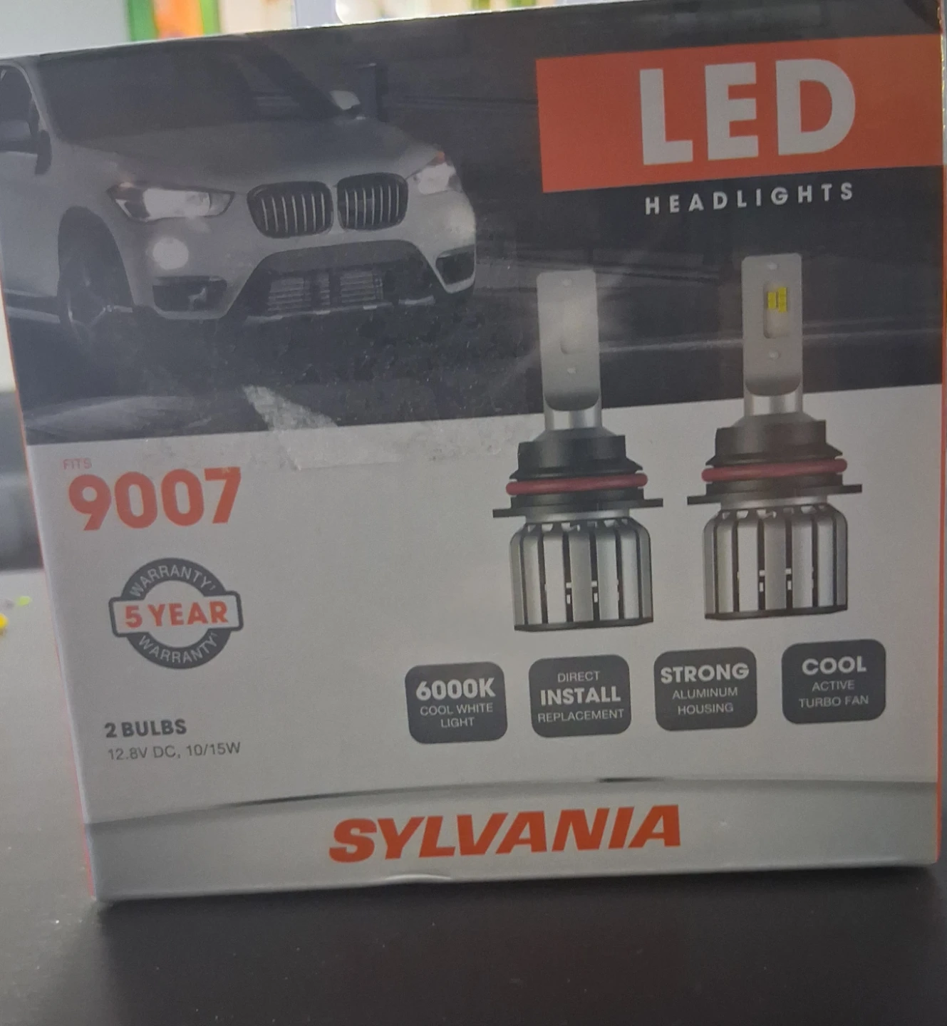 Sylvania 9007 LED Headlights - 2 Bulbs