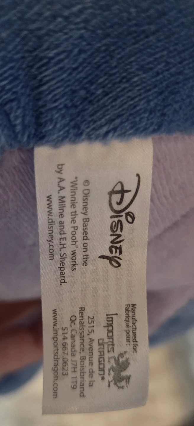 Disney Eeyore Plush Toy - photo 4