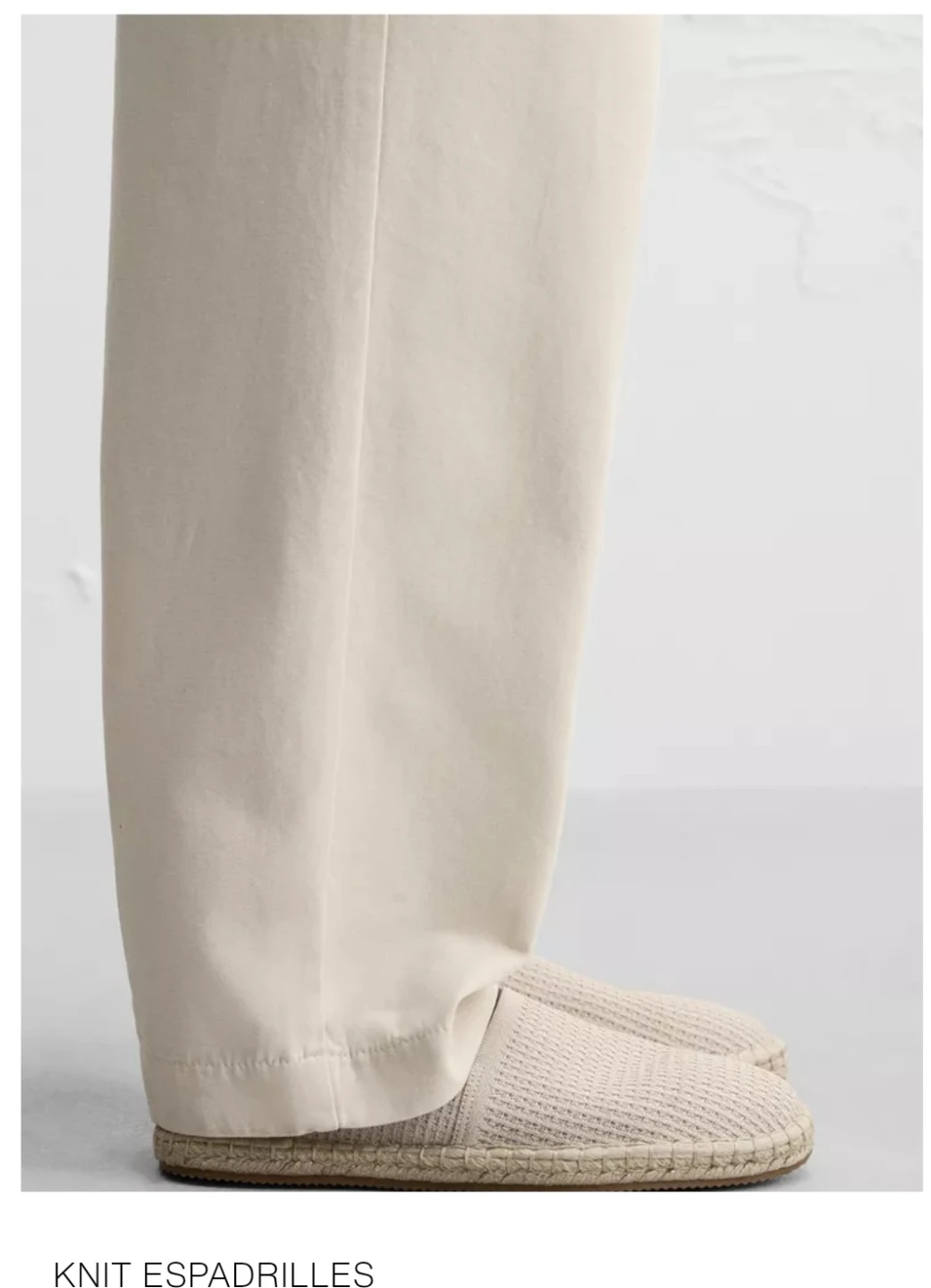Zara Man Knit Espadrilles Size 40 - photo 2