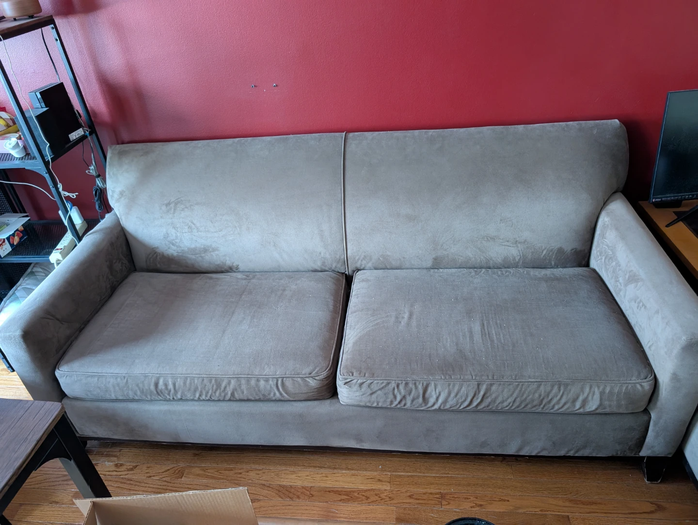 Sofa and loveseat - Taupe Upholstery - photo 2