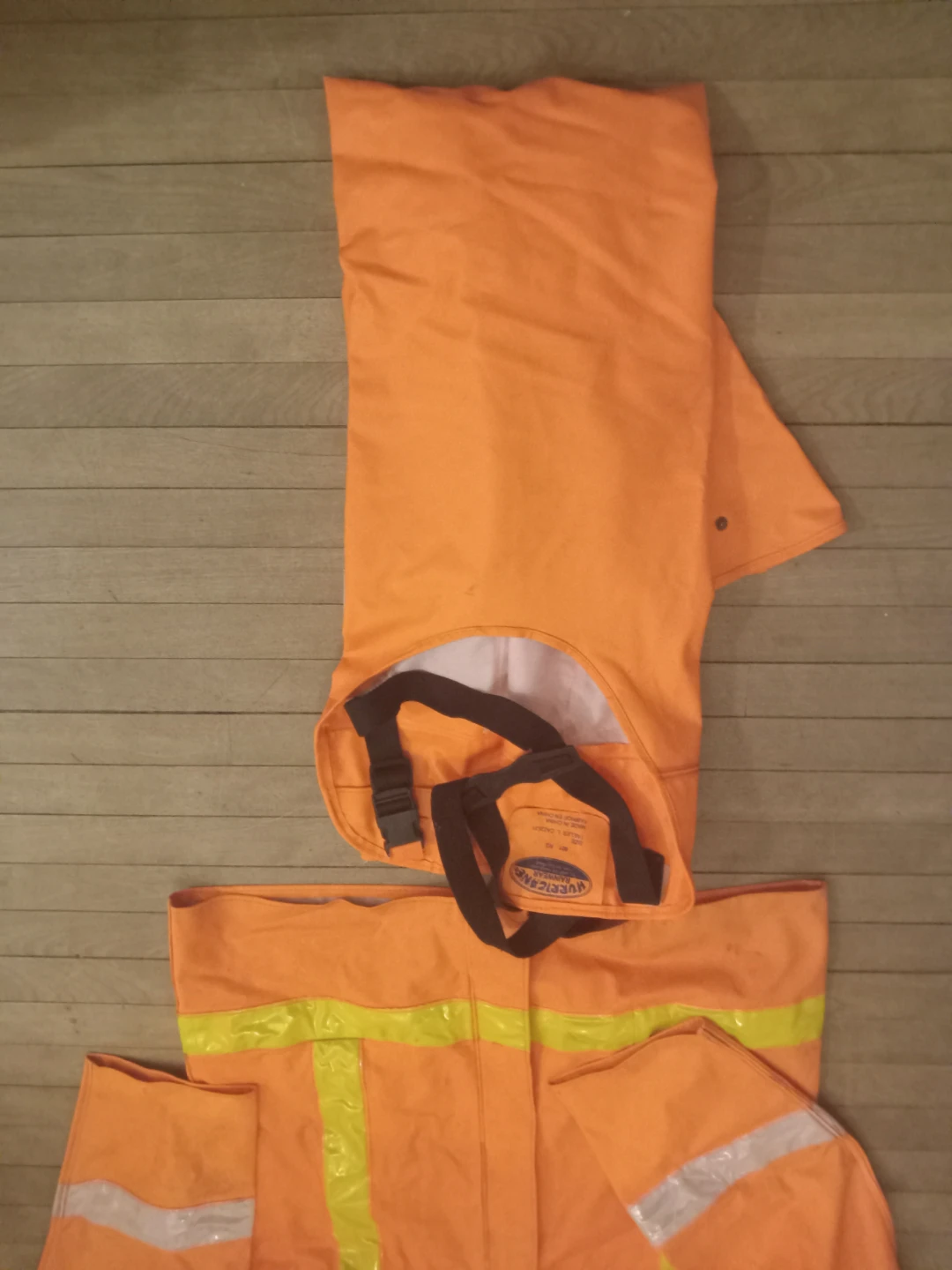 Hurricane Rainwear Orange Jacket and Pants Set - Size L - photo 4