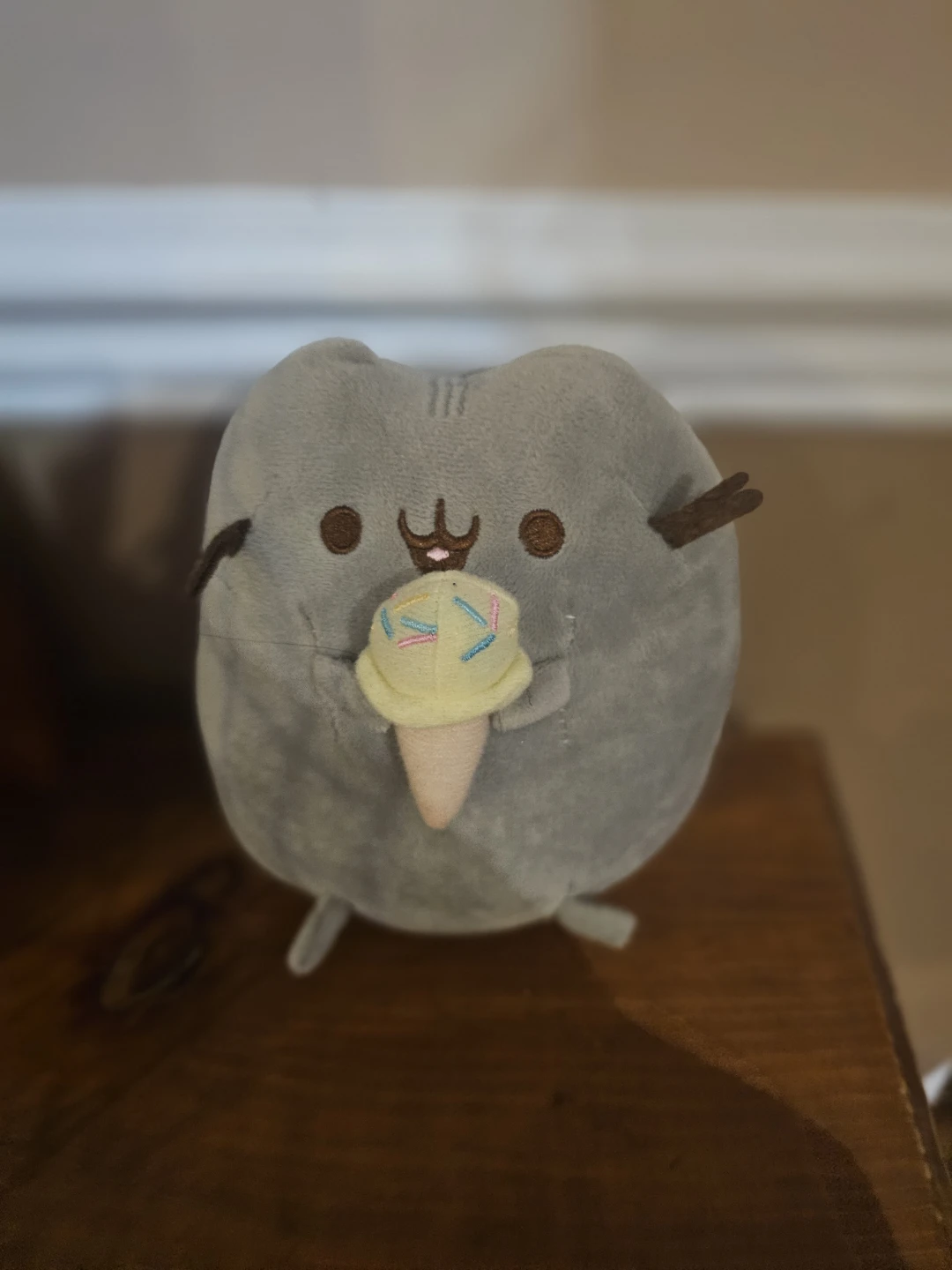 Pusheen the Cat Plush with Ice Cream