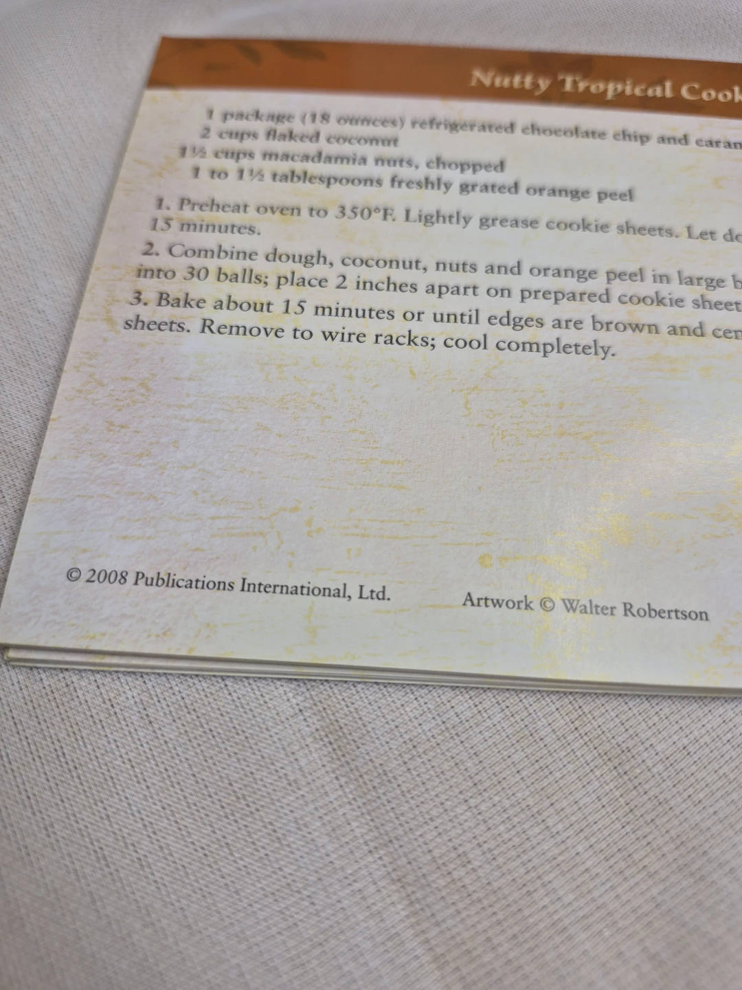 Artwork & Walter Robertson Box of Recipes - photo 5