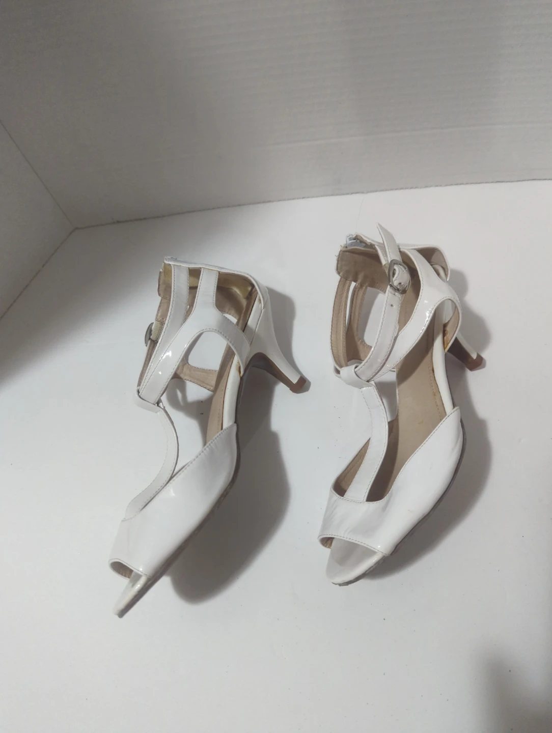 Town Shoes White Heels - photo 3