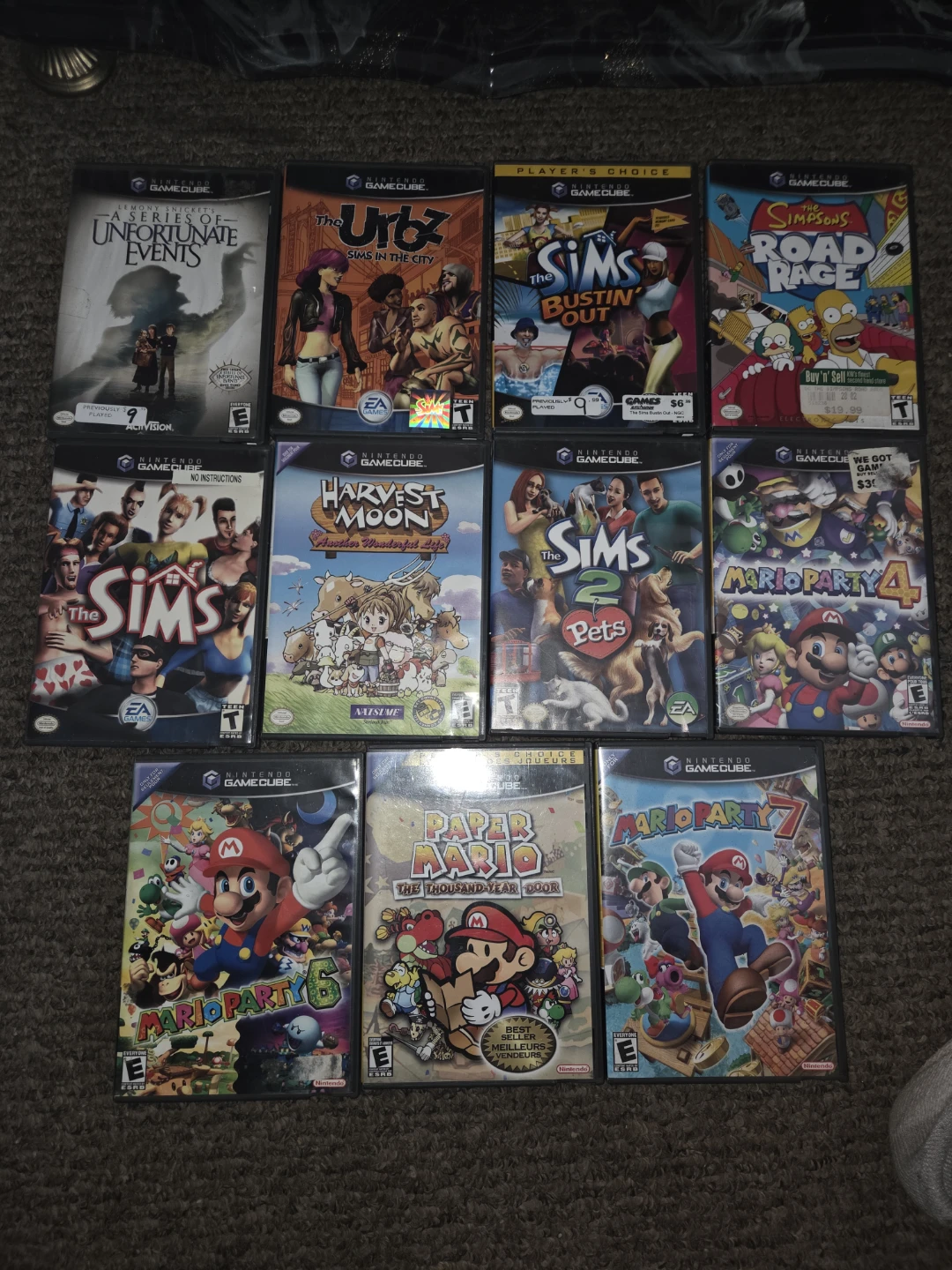 Nintendo GameCube Video Games Bundle