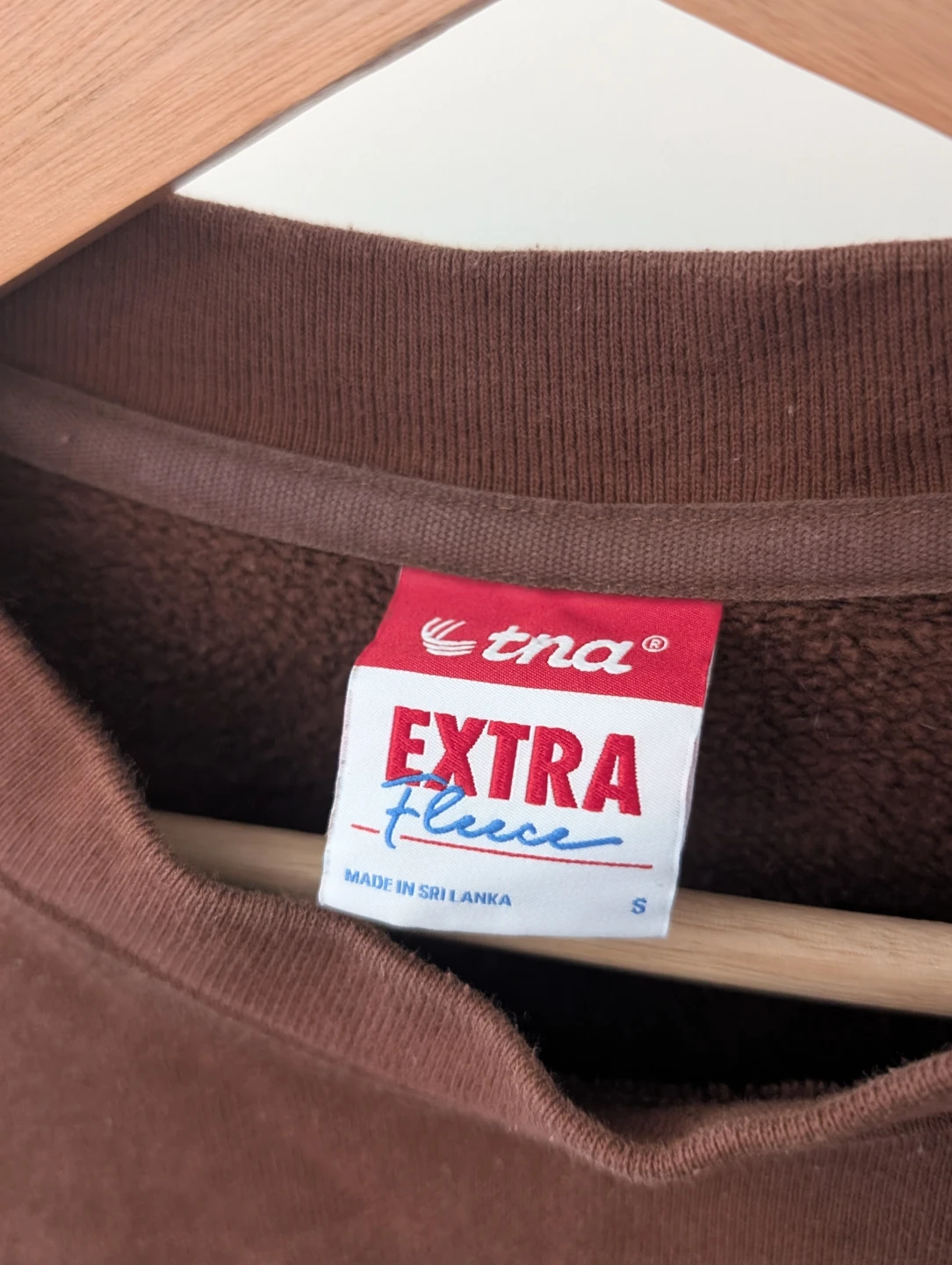 TNA Extra Fleece Crewneck Sweatshirt - Brown - photo 2