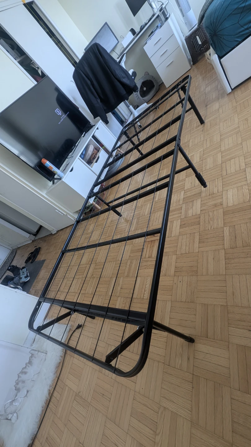 Metal Bed Frame Twin 30" x 75" - Black - photo 4