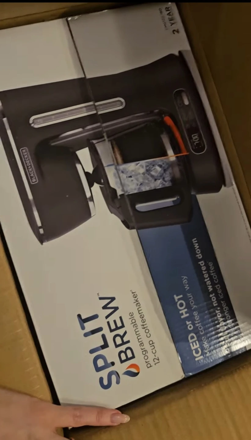 BLACK+DECKER Ice/Hot 12-Cup Digital Coffee Maker - NEW - photo 4