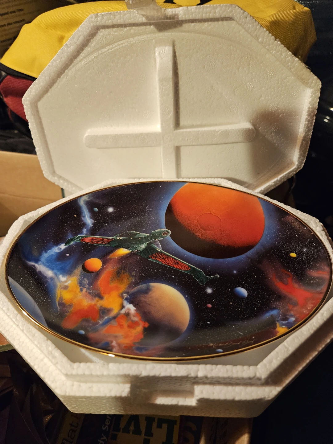 The Hamilton Collection Star Trek plates - photo 2