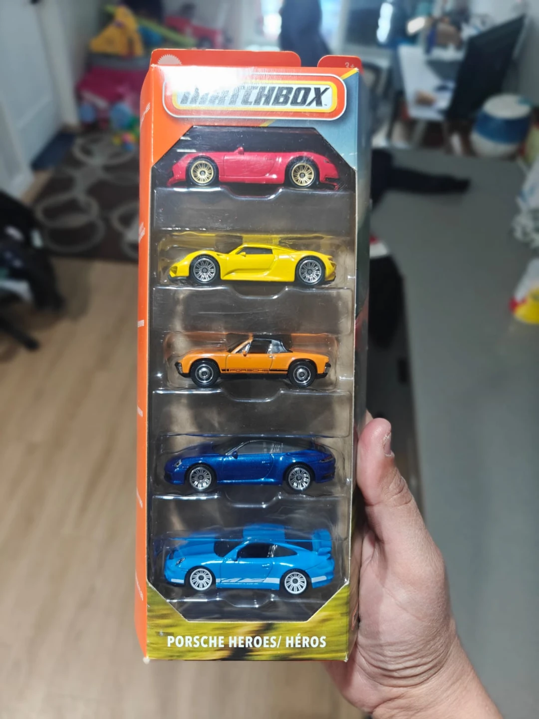 Matchbox Porsche Heroes 5 Car Set