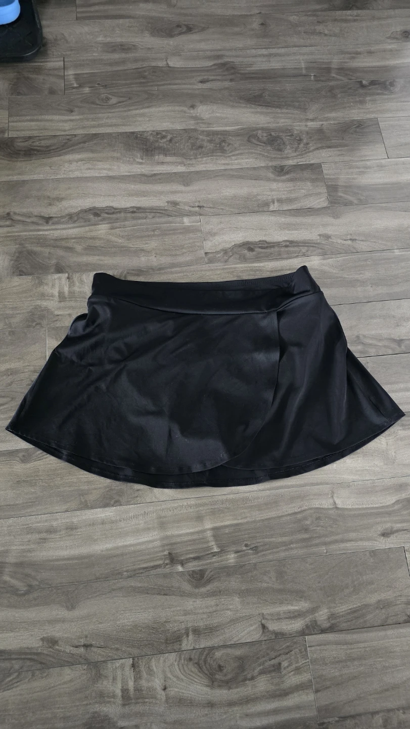 Joe Fresh+ Black Swim Skirt - Size 1X