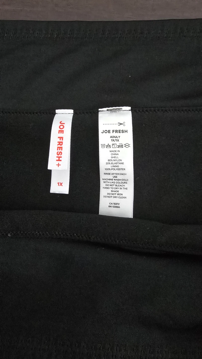 Joe Fresh+ Black Swim Skirt - Size 1X - photo 2