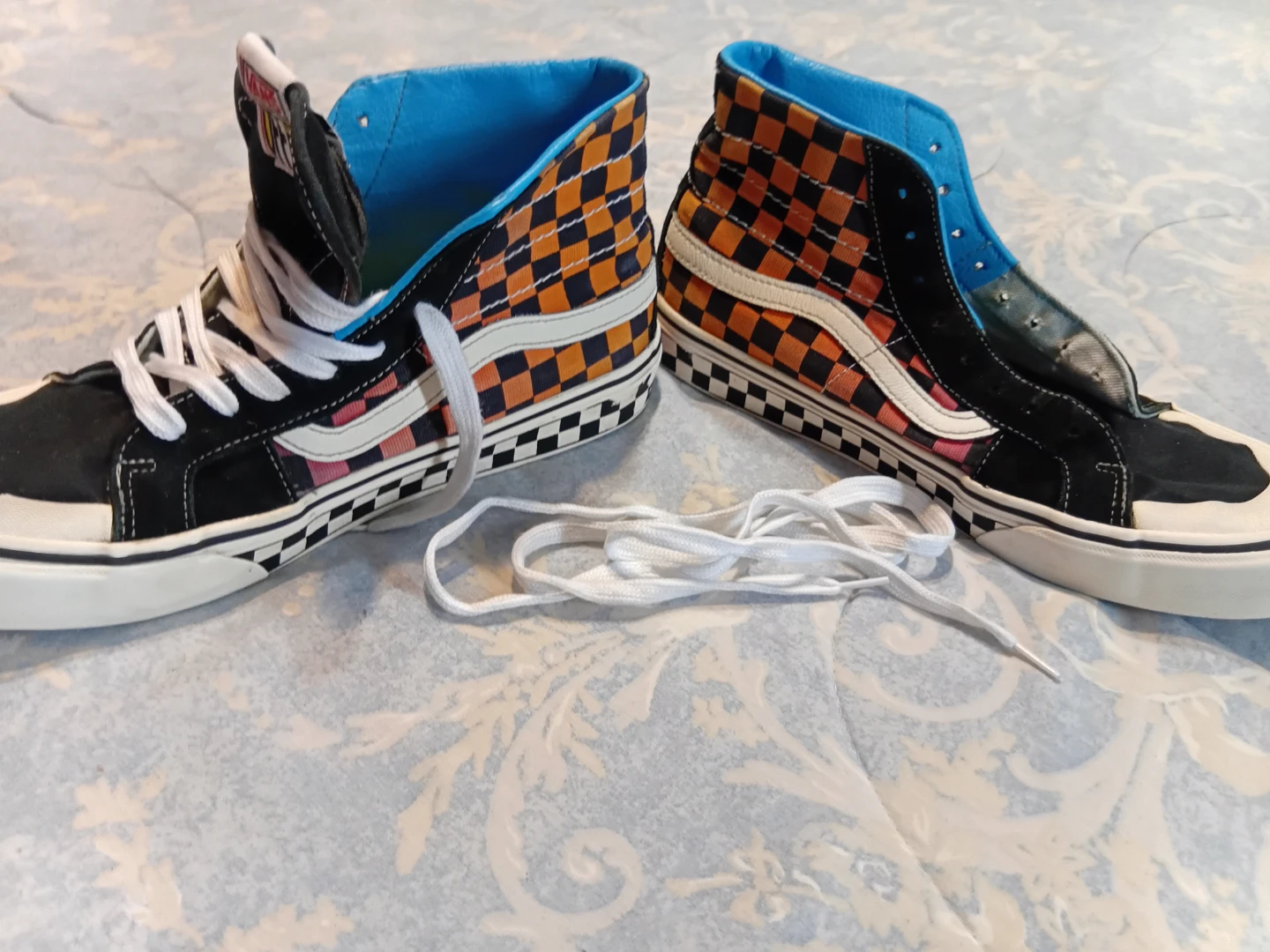 Vans Off The Wall Sk8-Hi Hawaii Skate Shoes - photo 2