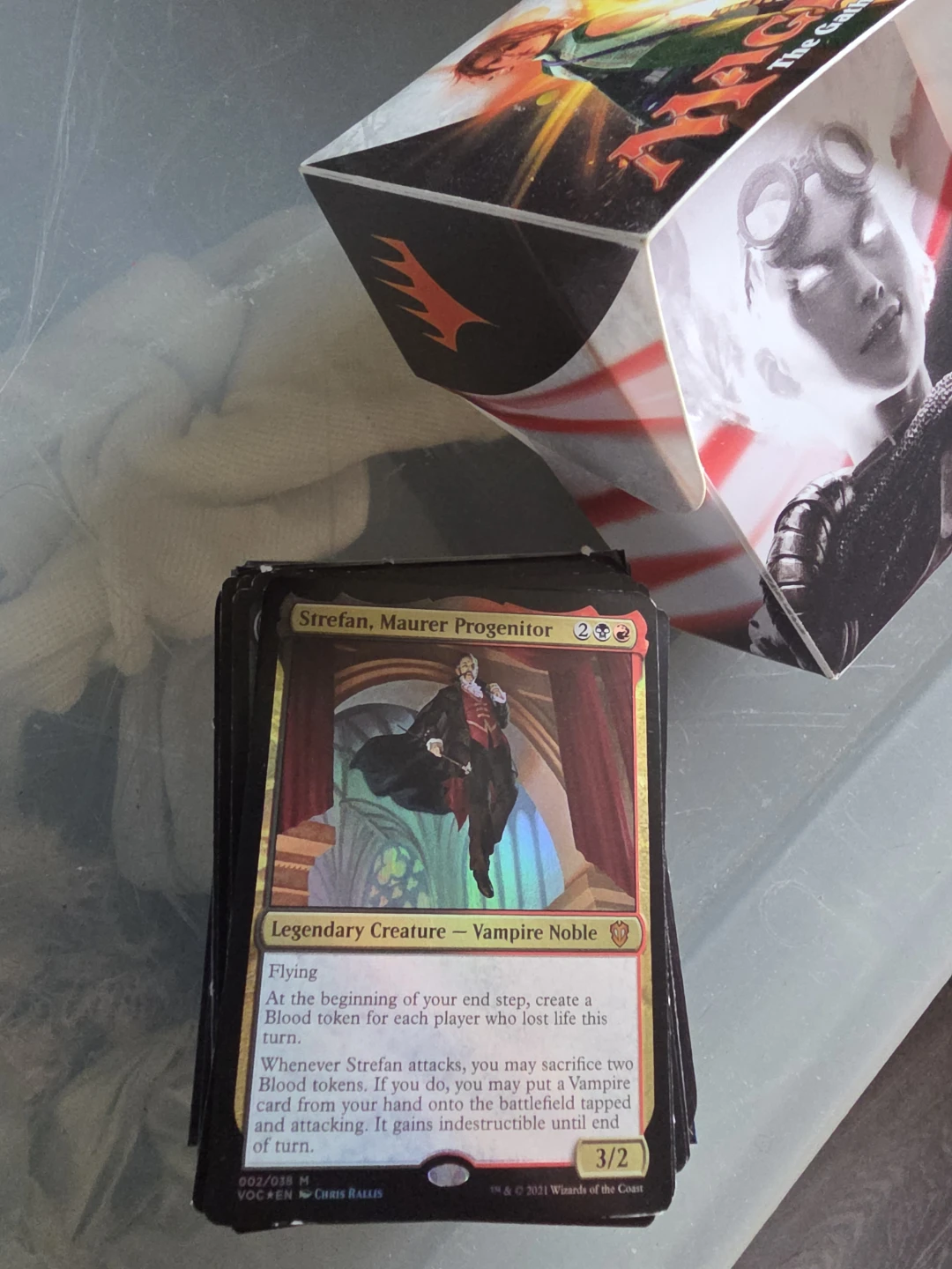 Magic: The Gathering Strefan, Maurer Progenitor Card