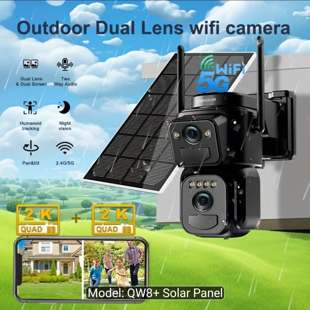 SZSINOCAM QW8 Outdoor Dual Lens WiFi Camera