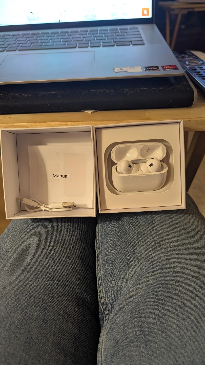 New in box Apple AirPods Pro (2nd generation) with Charging Case - photo 2