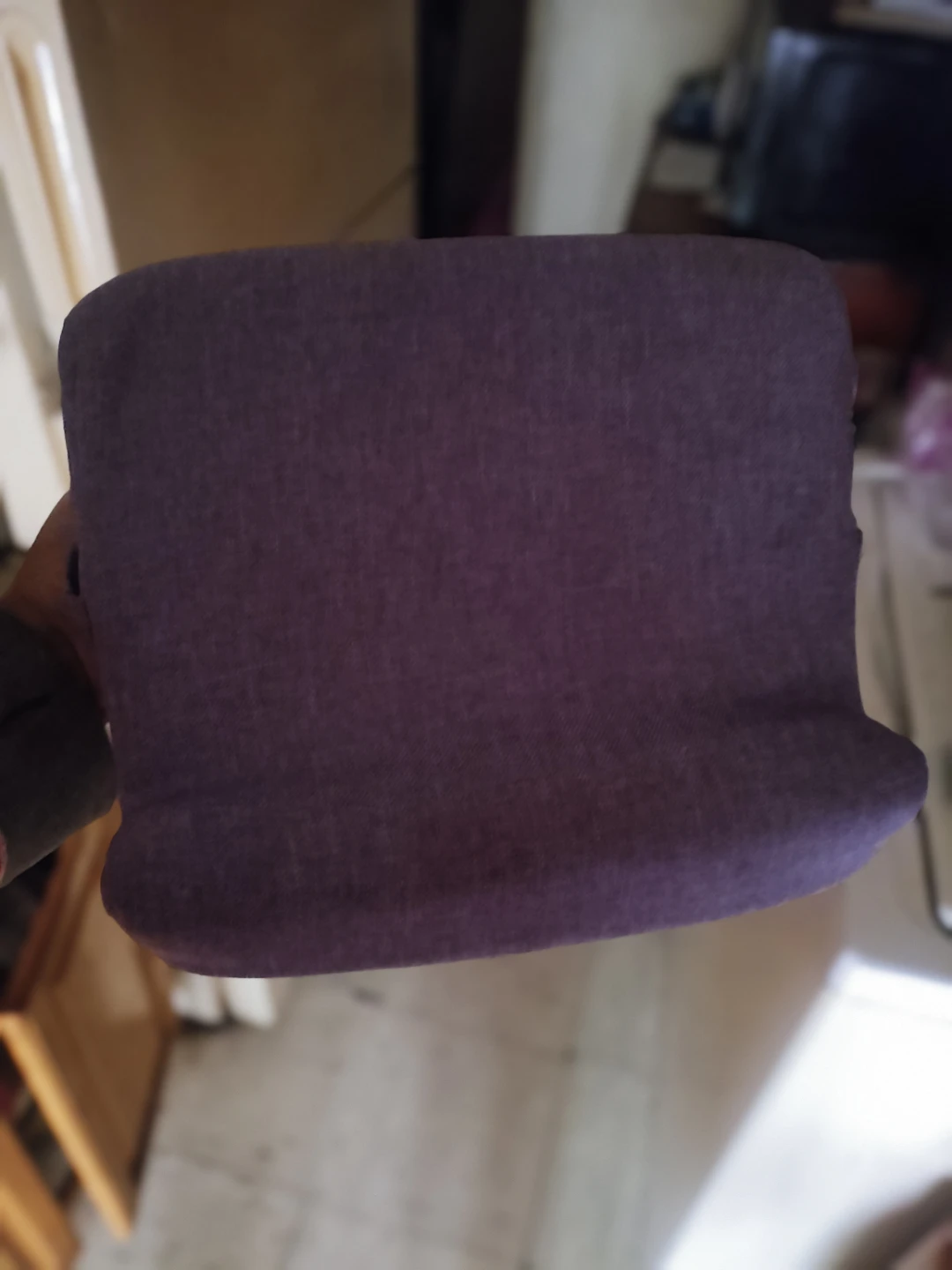 Purple Fabric Reading, tablet Pillow - photo 2