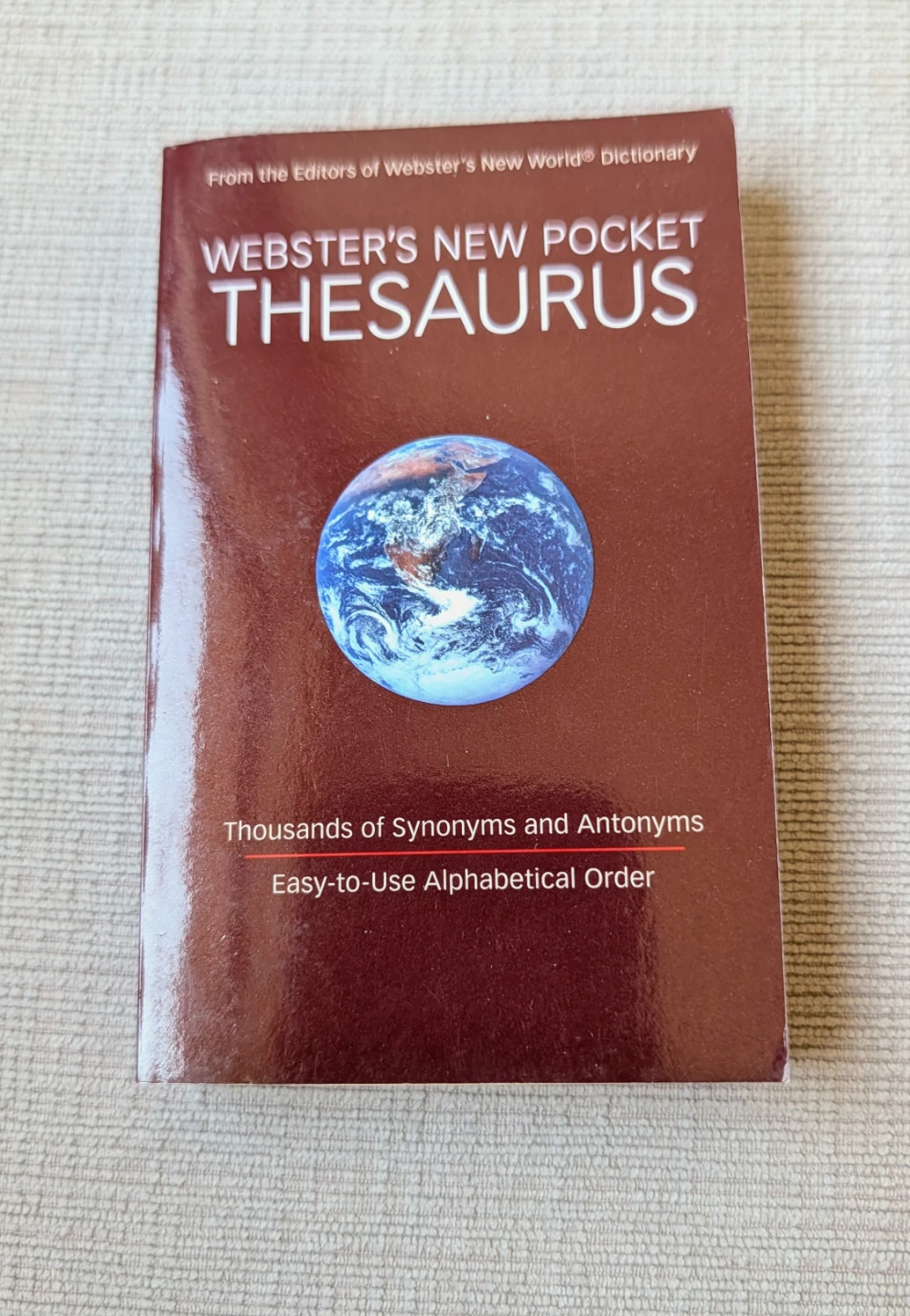 Webster's New Pocket Thesaurus
