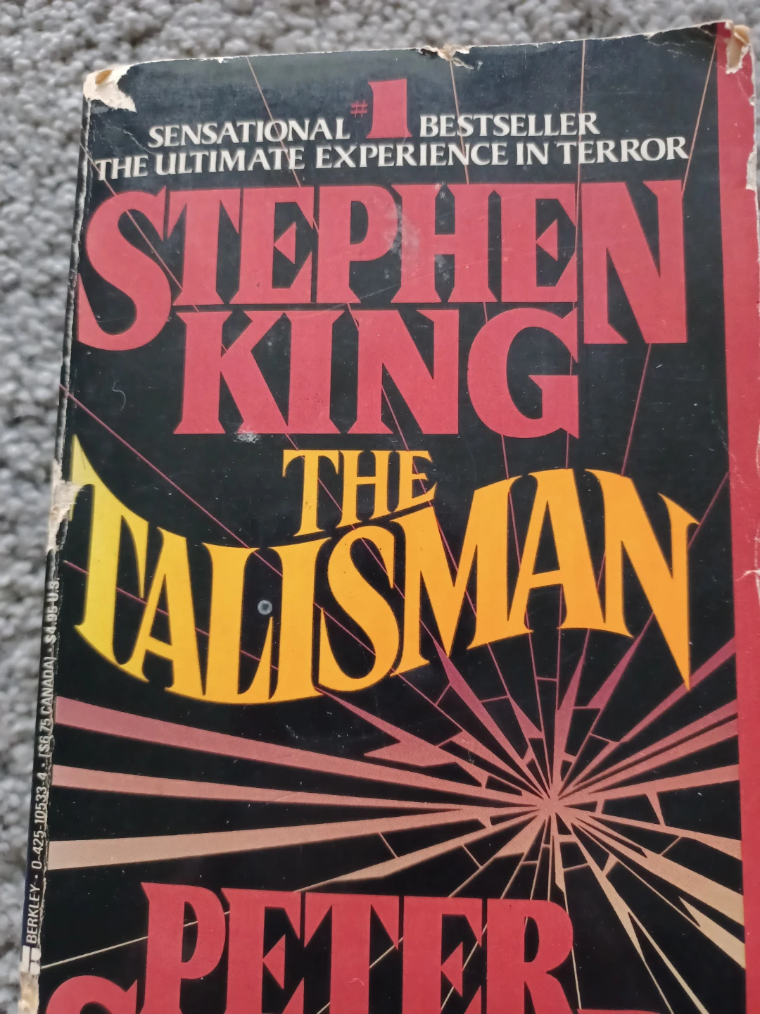 The Talisman by Stephen King and Peter Straub Paperback Book - photo 2