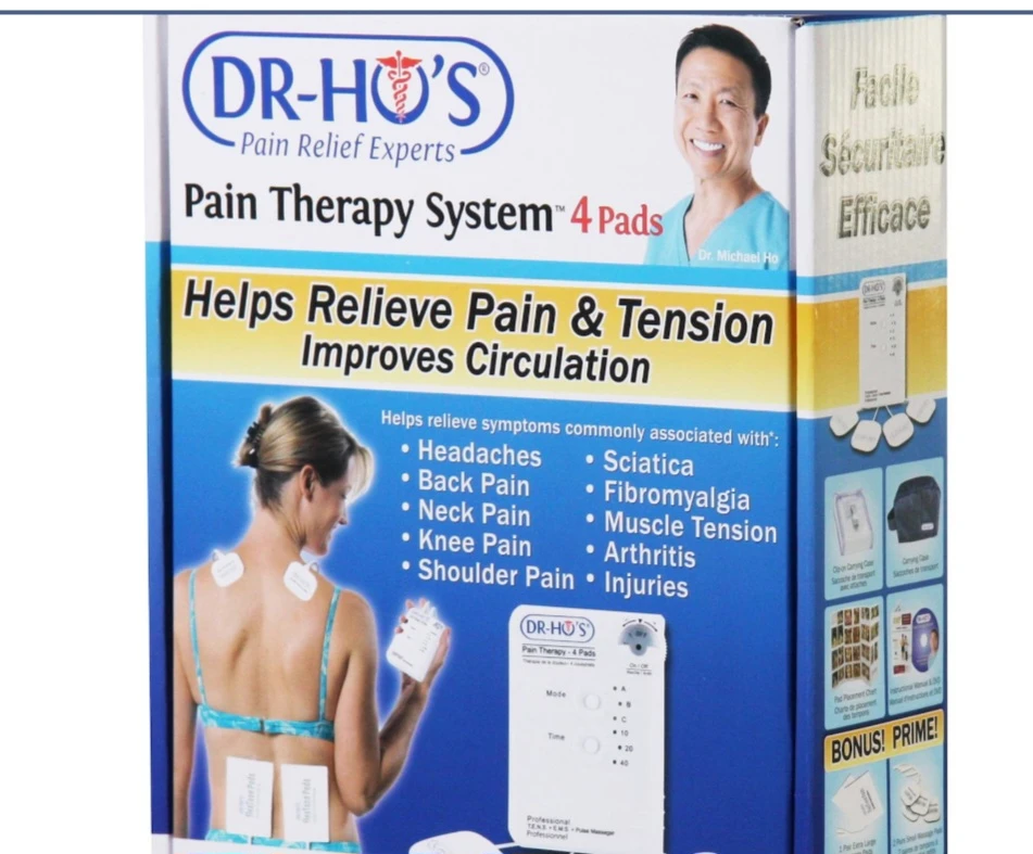 Dr. Ho's Pain Therapy System with 4 Pads