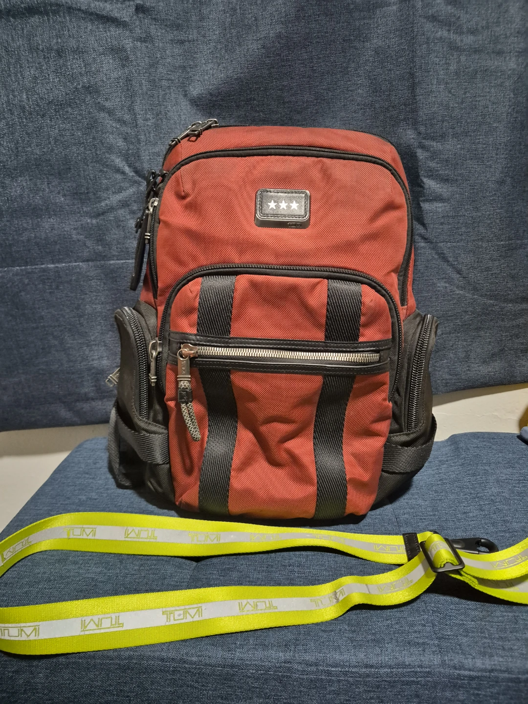 Tumi Backpack - Red/Black